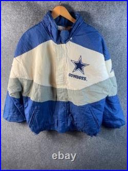 VTG 90s Dallas Cowboys Mens Pro Line By Apex One Jacket Sz M Korea
