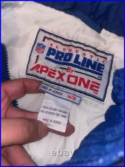 VTG 90s Dallas Cowboys Mens Pro Line By Apex One Jacket Sz M Korea