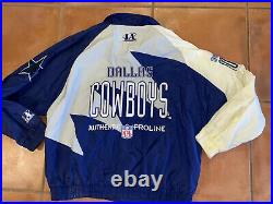 VTG? 90s Dallas Cowboys Tracksuit PROLINE Team NFL Football Star Sz XL