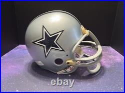 VTG 90s NFL Dallas Cowboys Riddell Full Size Youth Large Helmet replica