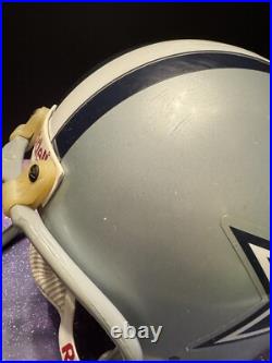 VTG 90s NFL Dallas Cowboys Riddell Full Size Youth Large Helmet replica