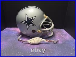 VTG 90s NFL Dallas Cowboys Riddell Full Size Youth Large Helmet replica