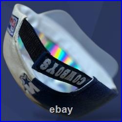 VTG 90s STARTER Hat DALLAS COWBOYS NFL Rare Shockwave Wool Cream Dome