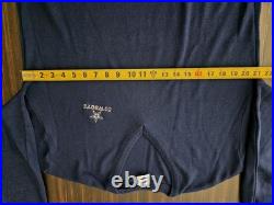 VTG Dallas Cowboys Garan Mens L Blue Acrylic Sweater NFL Football 1970s 1980s