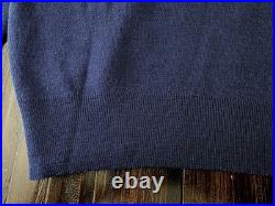 VTG Dallas Cowboys Garan Mens L Blue Acrylic Sweater NFL Football 1970s 1980s