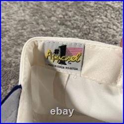 VTG Dallas Cowboys Hat Cap Mens Snapback White Deadstock Big Logo Blockhead 90s