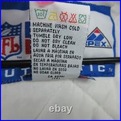 VTG Dallas Cowboys Jacket Mens XL Blue Apex Puffer NFL Pro Line Football 90s