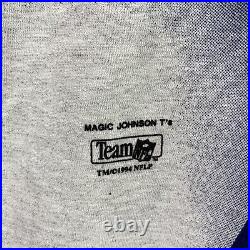 VTG Dallas Cowboys Magic Johnson NFL Football Sweatshirt 90s AOP Sweater Size XL