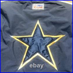 VTG Dallas Cowboys NFL Starter Proline Puffer Jacket Size 4XL