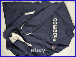 VTG Dallas Cowboys Reebok 50th Anniversary Windbreaker Jacket NFL On-Field 3XL VTG Dallas Cowboys Reebok 50th Anniversary Windbreaker Jacket NFL On-Field 3XL