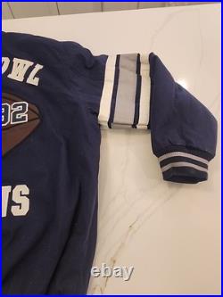 VTG Dallas Cowboys SB 5X Champs NFL Size XL G-111 Apparel Reversible jacket