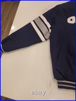 VTG Dallas Cowboys SB 5X Champs NFL Size XL G-111 Apparel Reversible jacket