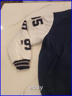 VTG Dallas Cowboys SB 5X Champs NFL Size XL G-111 Apparel Reversible jacket