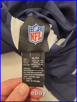 VTG Dallas Cowboys SB 5X Champs NFL Size XL G-111 Apparel Reversible jacket