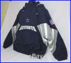VTG Men's Mitchell & Ness Throwbacks Dallas Cowboys Starter Pullover Coat Sz 3XL