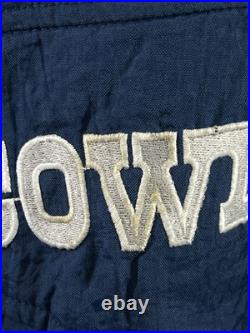 VTG Starter Dallas Cowboys Anorak Jacket 1/4 Hooded NFL Spellout Football 90s