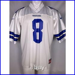 VTG Troy Aikman #8 Dallas Cowboys NFL Nike White Away Jersey Men's MEDIUM VTG Troy Aikman #8 Dallas Cowboys NFL Nike White Away Jersey Men's MEDIUM