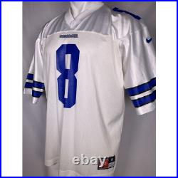 VTG Troy Aikman #8 Dallas Cowboys NFL Nike White Away Jersey Men's MEDIUM VTG Troy Aikman #8 Dallas Cowboys NFL Nike White Away Jersey Men's MEDIUM