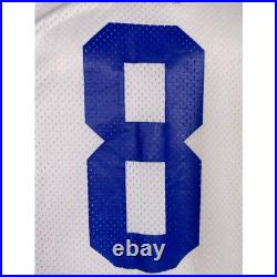 VTG Troy Aikman #8 Dallas Cowboys NFL Nike White Away Jersey Men's MEDIUM VTG Troy Aikman #8 Dallas Cowboys NFL Nike White Away Jersey Men's MEDIUM