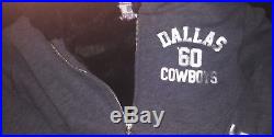 Victoria Secret PINK Dallas Cowboys Sequin Fur Lined Jacket Hoodie