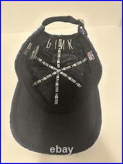 Victoria Secret Pink Sequin Blue Dallas Cowboys Adjustable Hat