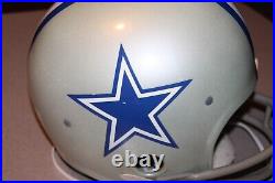Vintage 1970's Dallas Cowboys Riddle Football Helmet Lamp Large Rawlings