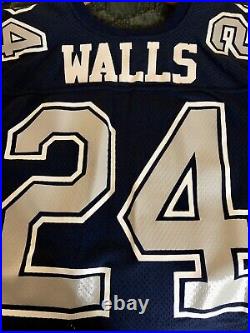 Vintage 1980's Authentic Rawlings Everson Walls Dallas Cowboys Game Jersey 42