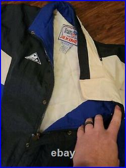 Vintage 1990's APEX NFL Dallas Cowboys Jacket Large Embroidered Multicolor