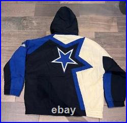 Vintage 1990's Mens Pro Line By APEX ONE Dallas Cowboys Jacket-Size XL