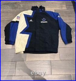 Vintage 1990's Mens Pro Line By APEX ONE Dallas Cowboys Jacket-Size XL