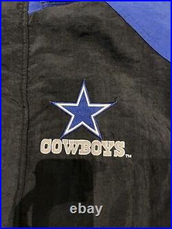 Vintage 1990's Mens Pro Line By APEX ONE Dallas Cowboys Jacket-Size XL