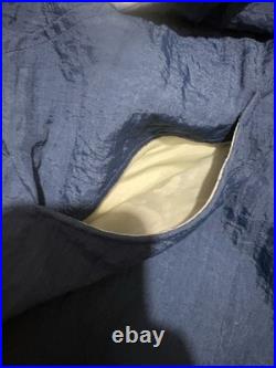 Vintage 1990sNFL Starter Dallas Cowboys Blue Men 1/2 ZIP Jacket Very Warm! LARGE