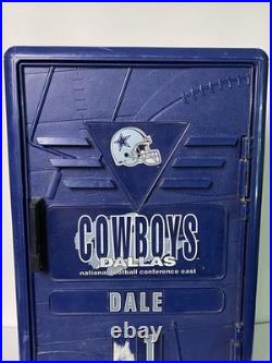 Vintage 1990s Dallas Cowboys Team NFL Locker Storage Cabinet