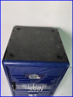 Vintage 1990s Dallas Cowboys Team NFL Locker Storage Cabinet
