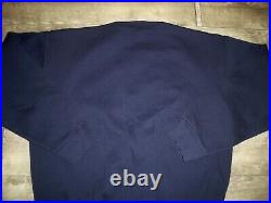 Vintage 1992 Dallas Cowboy NFL Size Large Blue Sweatshirt Big Logo 7 Sweater