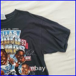 Vintage 1993 Dallas Cowboys Championship Black Tee XL Shirt