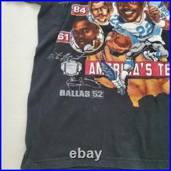 Vintage 1993 Dallas Cowboys Championship Black Tee XL Shirt