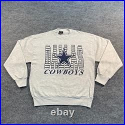 Vintage 1993 Dallas Cowboys Sweatshirt XL 22x27 Gray