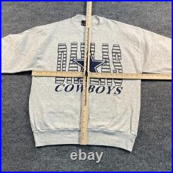 Vintage 1993 Dallas Cowboys Sweatshirt XL 22x27 Gray