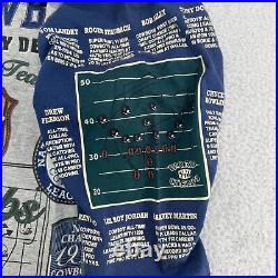 Vintage 1993 Long Gone Dallas Cowboys Shirt Mens Large Gray AOP Doomsday Defense Vintage 1993 Long Gone Dallas Cowboys Shirt Mens Large Gray AOP Doomsday Defense