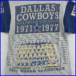 Vintage 1993 Long Gone Dallas Cowboys Shirt Mens Large Gray AOP Doomsday Defense Vintage 1993 Long Gone Dallas Cowboys Shirt Mens Large Gray AOP Doomsday Defense