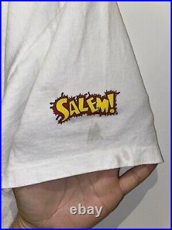 Vintage 1993 Salem Caricature Comic Troy Aikman Dallas Cowboys T-Shirt White XL