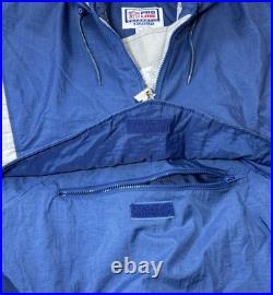 Vintage 1993 Starter ProLine NFL Dallas Cowboys Hooded Pullover Jacket Puffer XL