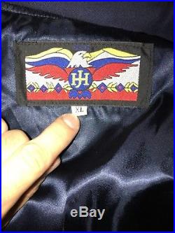 Vintage 1994 Jeff Hamilton Dallas Cowboys Back 2 Back Superbowl Jacket Size XL