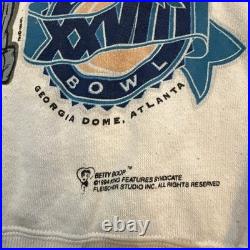 Vintage 1994 Super Bowl Dallas Cowboys Betty Boop Crew Neck Men Size XL RARE