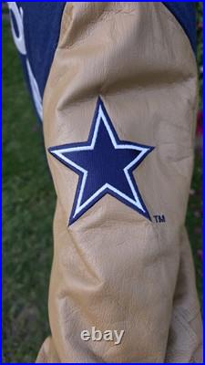 Vintage 1995 STARTER NFL Dallas Cowboys Lettermen's Football Jacket Sz XL