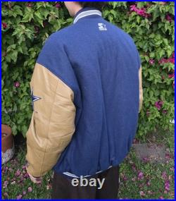 Vintage 1995 STARTER NFL Dallas Cowboys Lettermen's Football Jacket Sz XL