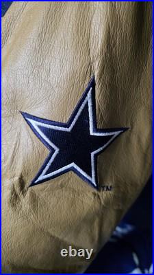 Vintage 1995 STARTER NFL Dallas Cowboys Lettermen's Football Jacket Sz XL