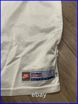 Vintage 1998 Nike Pro Line Authentic White Dallas Cowboys Emmitt Smith Jersey 48