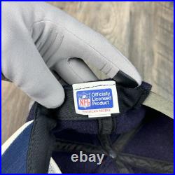 Vintage 80's Dallas Cowboys American Needle Union Made In USA Leather Wool Hat